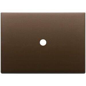 Placca 3Mx1 Tondo Bronzo Scuro Spazz. VIMAR 22683.RN.1.12