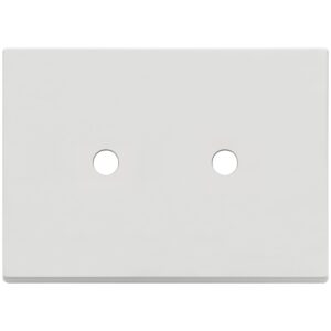 Placca 3Mx2 Tondo Bianco Matt VIMAR 22683.RN.2.01