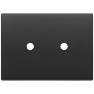 Placca 3Mx2 Tondo Grigio Antracite VIMAR 22683.RN.2.03