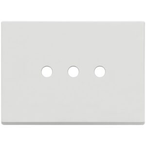 Placca 3Mx3 Tondo Bianco Matt VIMAR 22683.RN.3.01