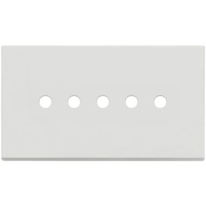 Placca 5Mx5 Bs Tondo Bianco Matt VIMAR 22689.RN.5.01