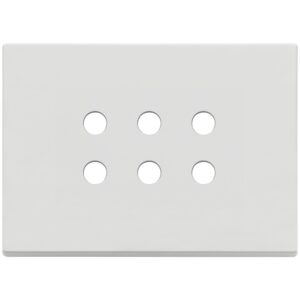 Placca 3Mx6 Tondo Bianco Matt VIMAR 22693.RN.01