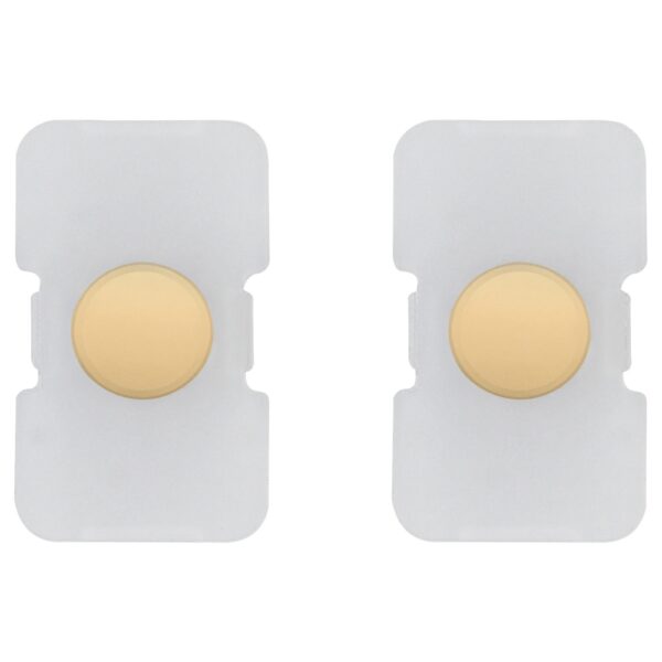 Due Tasti Tondo Elettromecc. Illum. Oro VIMAR 22761.RN.82