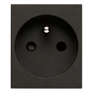 Presa Sicury 2P+T Francese Nero VIMAR 30212.G