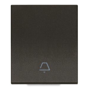 Tasto 2M Allin. Simbolo Campanello Nero VIMAR 31000.2CG