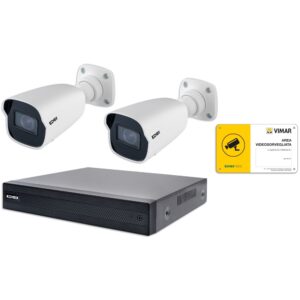 Kit Telecamere Ip 8Ch Poe Tlc 5 Mpx Vf H.265+ Ndaa VIMAR 46KIT.2812EN