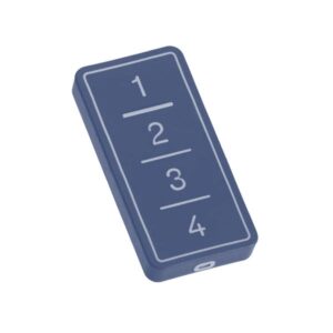 Trasmettitore Telecomando Radiocomando Rolling Code Copia 4 Canali BEB FACILE 433 F0-TX4-FB-433