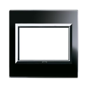 Placca Fines. 98X98 Vetro Nero 3M AVE 44PVQK3NAL