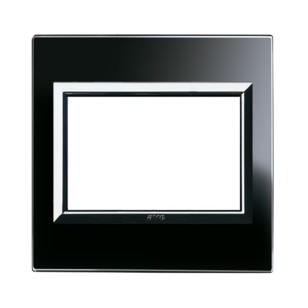 Placca Fines. 98X98 Vetro Nero 3M AVE 44PVQK3NAL