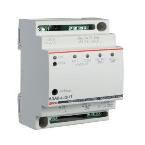 Interfaccia Avebus - Dali/Dmx 4 Din AVE 53AB-LIGHT