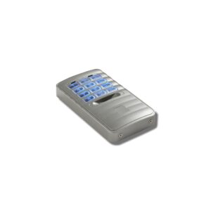 Tastiera Numerica In Metallo Led Blu IP57 - Funzione Transponder CARDIN DKSDUALT