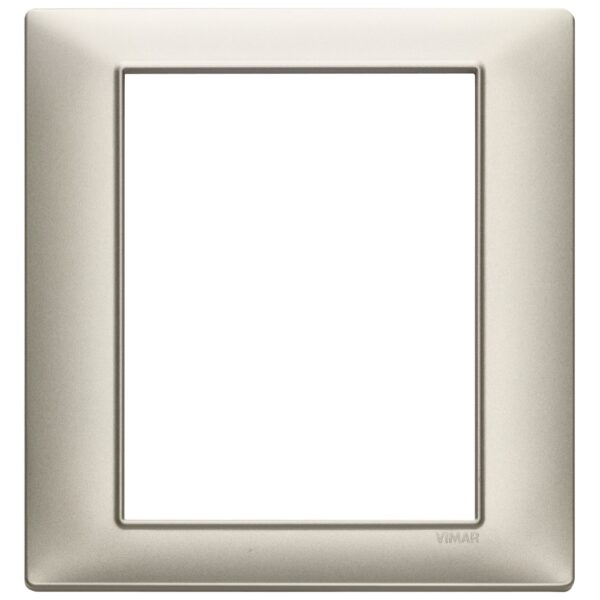 Placca 8M Nichel Opaco VIMAR 14668.21
