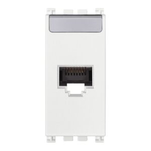 Presa Rj45 Netsafe Cat6A Ftp Bianco VIMAR 19339.16.B