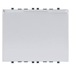 Interruttore A Badge Verticale 2M Silver VIMAR 14463.SL