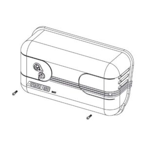 Cofano Di Protezione Completo Modello A280 APROLI 280 BATT FADINI 280861 Ricambio Originale