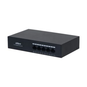 Switch L2 Unmanaged 5 Porte G (4 Poe 36 W) DAHUA PFS3005-4GT-36