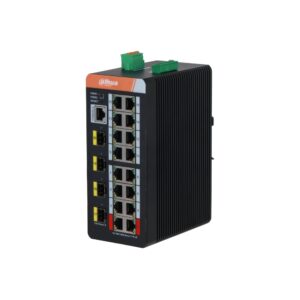 Switch L2 Managed 20 Porte G (16 Poe 240 W) Dinr DAHUA IS4420-16GT-240