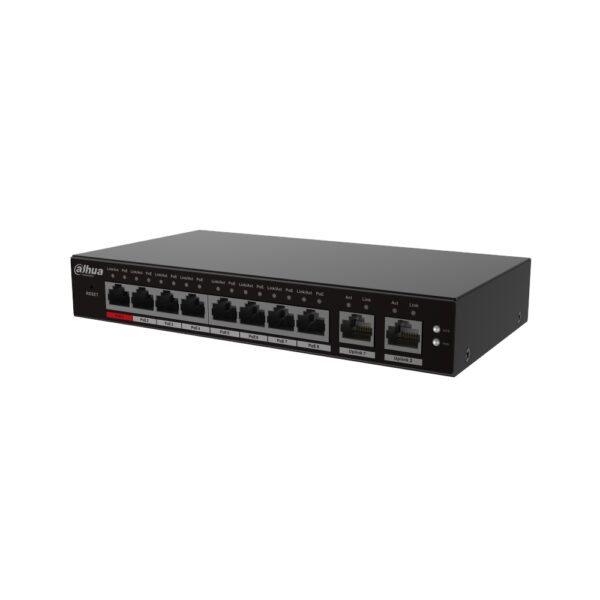 Switch Cloud Managed 10 Porte (8 Poe 96 W) DAHUA S4100-8ET2GT-96-C
