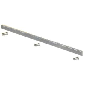 Cremagliera m4 30x12 x 1000mm Zincata Per Cancello Scorrevole FADINI 207L