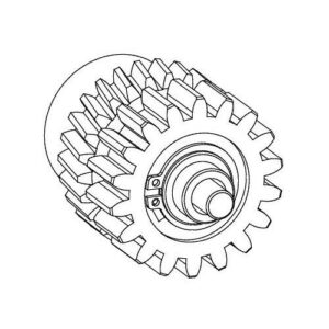 Assieme Albero Primario SLi724 Ricambio Originale CARDIN 999798