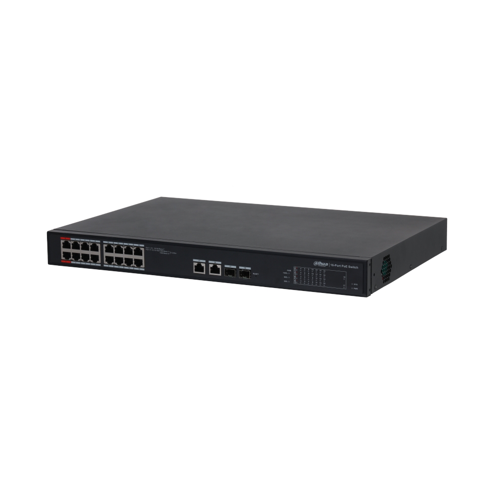 Switch Cloud Managed 18 Porte (16 Poe 240 W) DAHUA S4101-16ET2GF-240-C