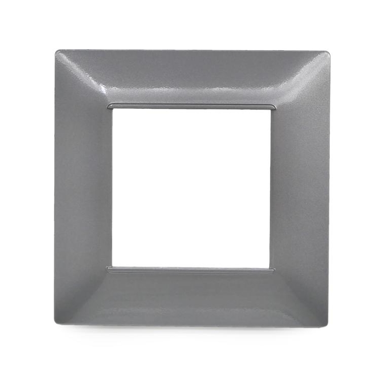 Placca Tecnopolimero T2 2P Platino MAPAM M6002-20