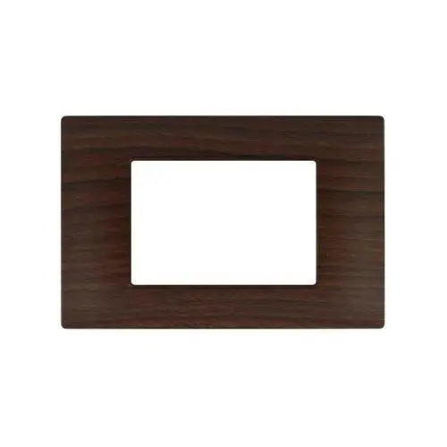 Placca Tecnopolimero T2-Gem 3P Ciliegio MAPAM M6003-03 Compatibile VIMAR PLANA
