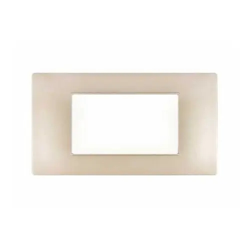 Placca Tecnopolimero T2 4P Champagne MAPAM M6004-13