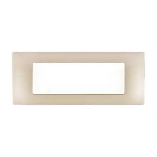 Placca Tecnopolimero T2 7P Champagne MAPAM M6007-13