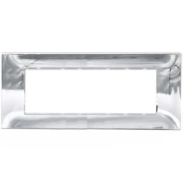 Placca Tecnopolimero T2 7P Cromo MAPAM M6007-06