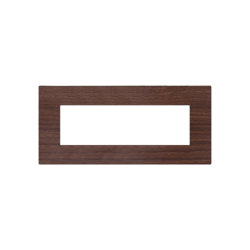 Placca Tecnopolimero Spazzolato T3-Joy 6P Ciliegio MAPAM M5006SL-3 Compatibile Bticino Matix