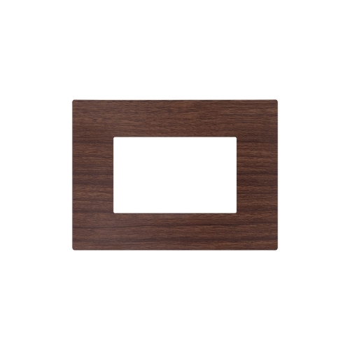 Placca Tecnopolimero Spazzolato T3-Joy 3P Ciliegio MAPAM M5003SL-3 Compatibile Bticino Matix