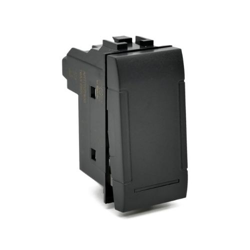 Deviatore Unipolare (16A-250V) T1-Art Nero MAPAM 803N Compatibile Bticino Living Light Tech International