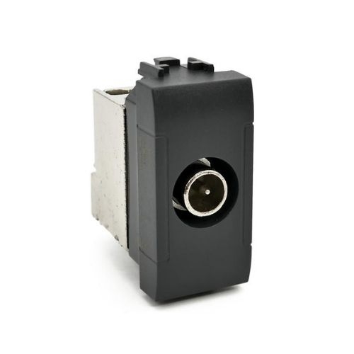 Presa Tv Derivata T1-Art Nero MAPAM 826N Compatibile Bticino Living Light Tech International