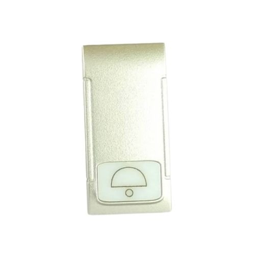 Cover Pulsante Campanello T1-Art Alluminio MAPAM 872A Compatibile Bticino Living Light Tech International