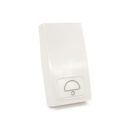 Cover Pulsante Campanello T1-Art Bianco MAPAM 872B Compatibile Bticino Living Light Tech International