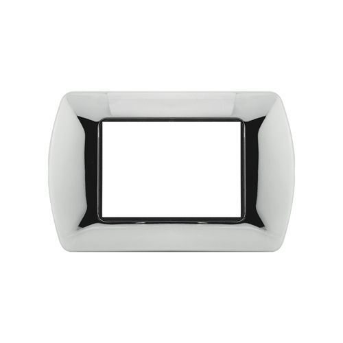Placca Metallo T1 3P Cromo MAPAM 8803-04