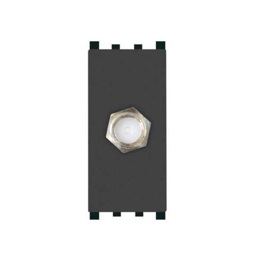 Presa Satellitare T2-Gem 1Pnero MAPAM 625N Compatibile VIMAR PLANA