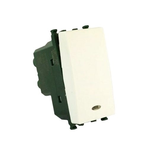 Interruttore Spia (16A-250V) T2-Gem Bianco MAPAM 661B Compatibile VIMAR PLANA