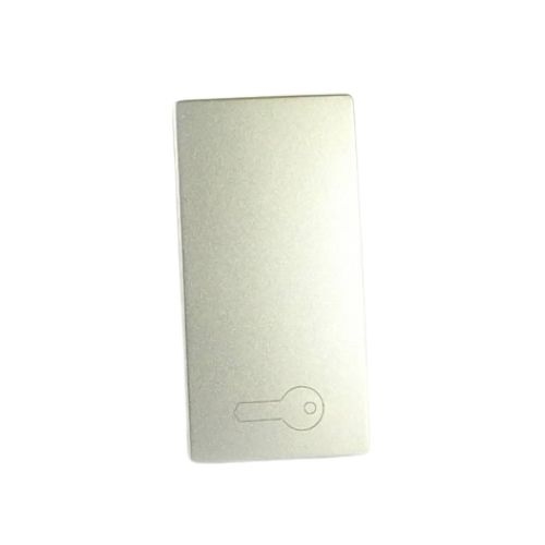 Cover Pulsante Apertura T2-Gem Alluminio MAPAM 673A Compatibile VIMAR PLANA