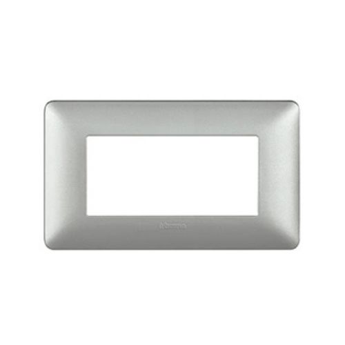 Placca Tecnopolimero T3 4P Argento MAPAM M8004-05