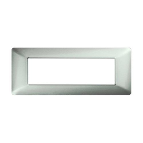 Placca Tecnopolimero T3 6P Argento MAPAM M8007-05