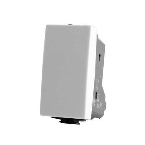 Interruttore Unipolare (16A-250V) T3-Joy Bianco MAPAM 501B Compatibile Bticino Matix