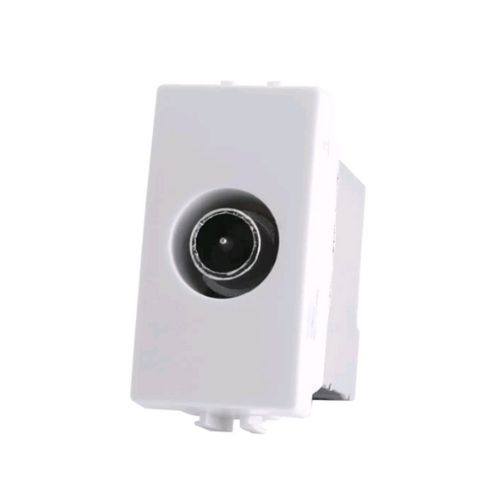 Presa Tv Passante T3-Joy Bianco MAPAM 534B Compatibile Bticino Matix
