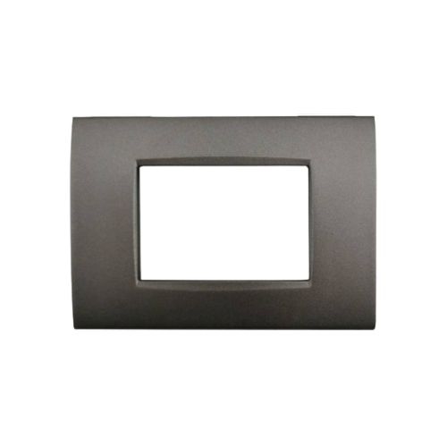 Placca Metallo T4 3P Antracite MAPAM CBM7003-5
