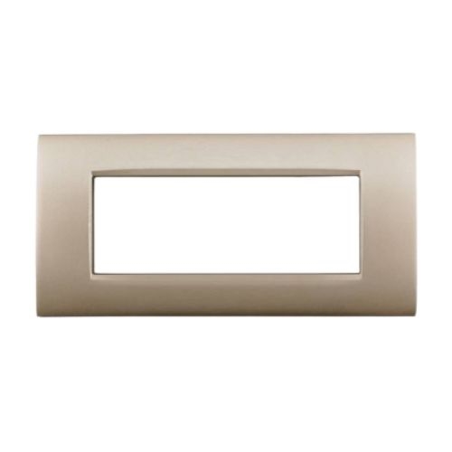 Placca Metallo T4 7P Champagne MAPAM CBM7007-6