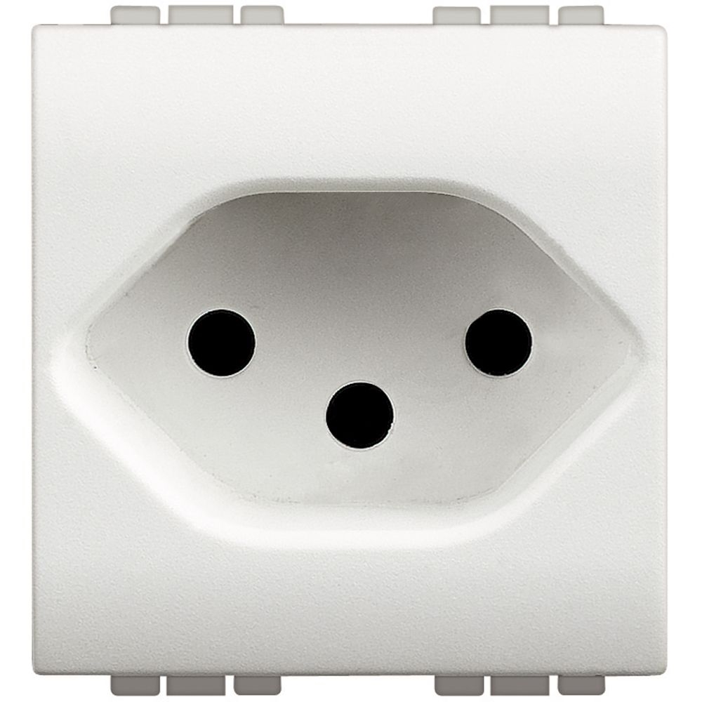 Presa 2P+T 10A 250Vac Standard Svizzera BTICINO N4164/13