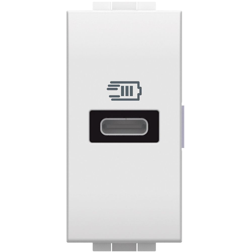 Caricatore Usb Tipo C Con Tensione 5 Vdc BTICINO N4192C