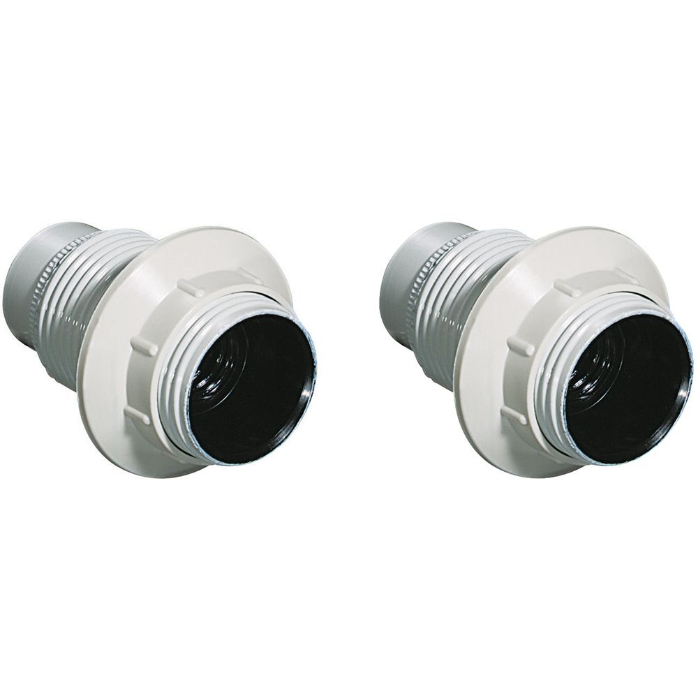 Coppia Di Portalampada In Plastica Con Attacco Mignon BTICINO S701B