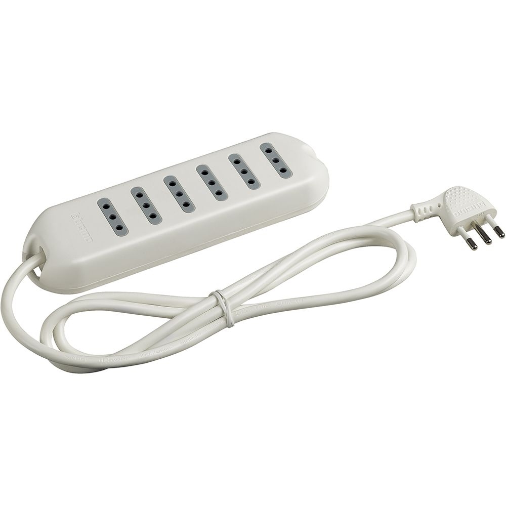 Multipresa Slim6 - 6 Prese 2P+T 10A BTICINO 3630D